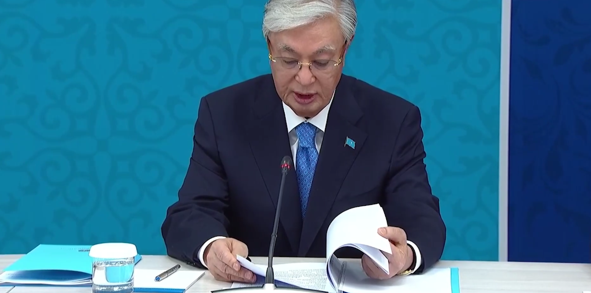 Tokayev iki ölkəni birləşdirəcək rəqəmsal dəhliz təklif edib