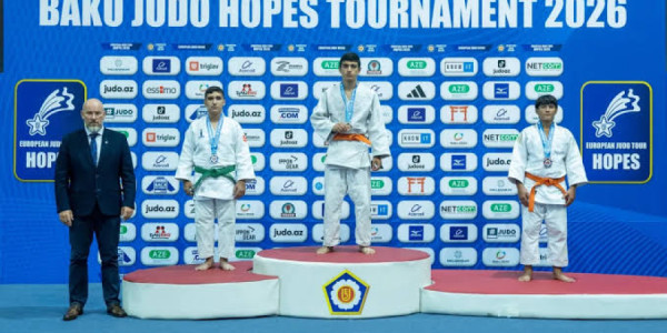 Avropa Cüdo Ümidləri Turnirində medalçılar müəyyənləşib