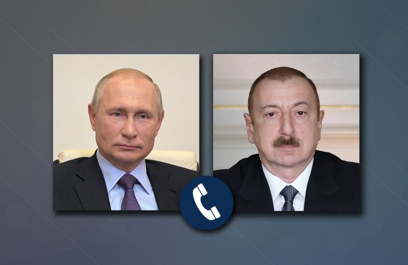 Azərbaycan və Rusiya liderləri ikitərəfli münasibətləri müzakirə ediblər