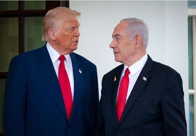İsrailin Baş naziri Netanyahu Ağ Evə gəlib