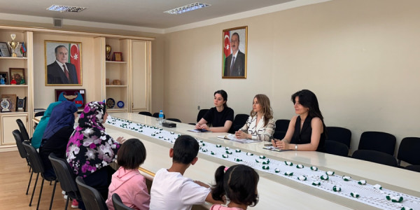 Ombudsmanın nümayəndələri Suriyadan gətirilmiş repatriantlarla görüşüb