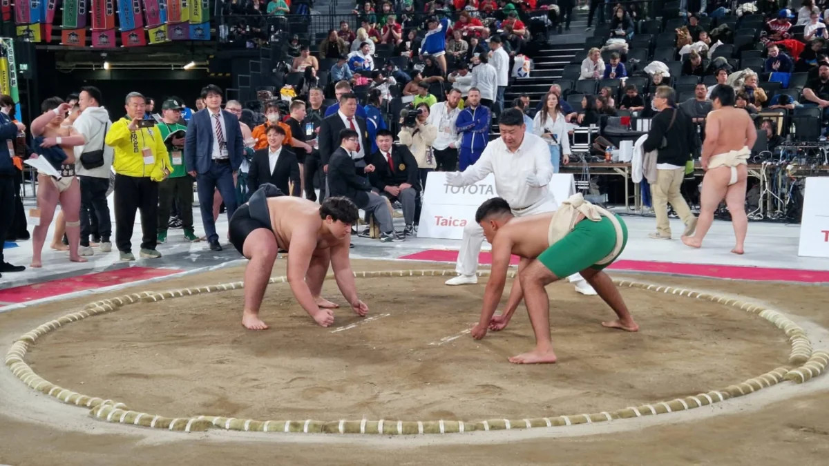 Azərbaycanın sumo millisi Yaponiyada təlim-məşq toplanışına start verib