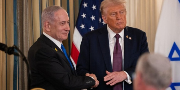 Etirazçılar Vaşinqtonda Netanyahunun nahar etdiyi otelə daxil olublar