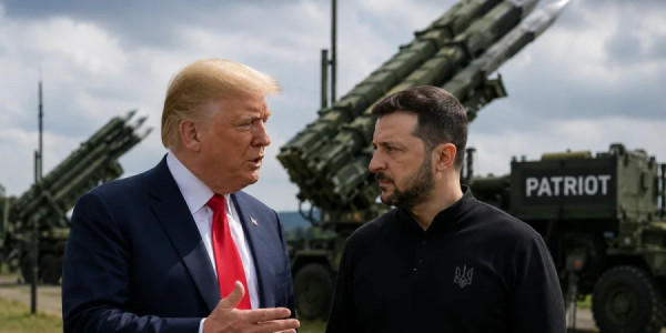 Zelenski Trampdan təcili 300 ˝Patriot˝ raketi tələb edib