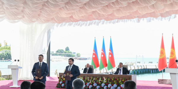 Sadır Japarov: Azərbaycanla müttəfiqlik münasibətləri haqqında müqavilənin imzalanması tarixi hadisədir