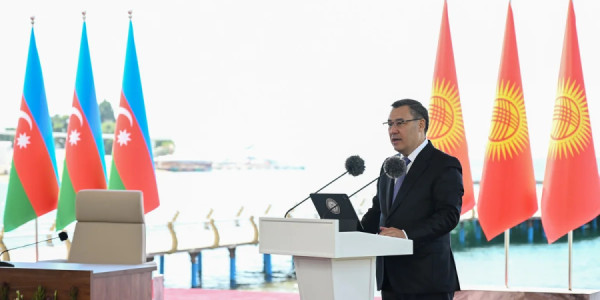 Sadır Japarov: Qırğızıstan ilə Azərbaycan arasında siyasi dialoq bu gün ən yüksək səviyyədədir