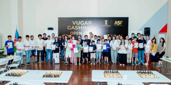 "Vugar Gashimov Open 2026" beynəlxalq şahmat turnirinin qalibləri məlum olub