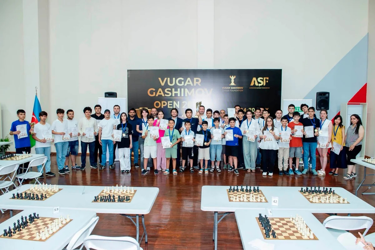 "Vugar Gashimov Open 2026" beynəlxalq şahmat turnirinin qalibləri məlum olub
