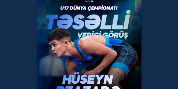 Hüseyn Rzazadə Bakıda təşkil olunan dünya çempionatında ikinci təsəlliverici görüşündə məğlub olub - YENİLƏNİB