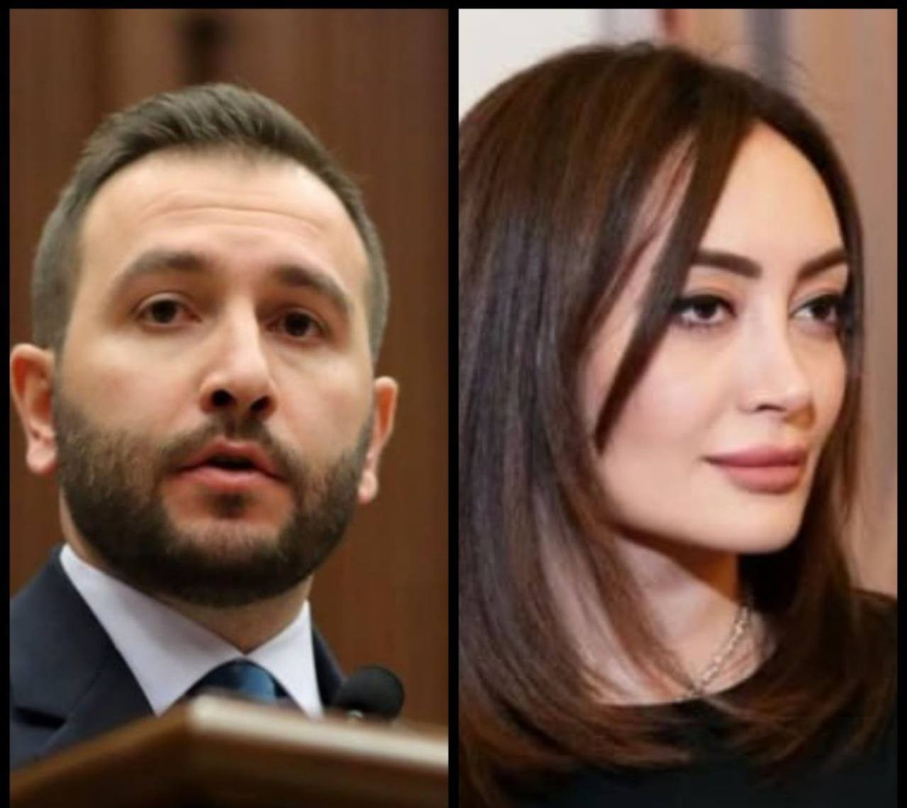 Ermənistanda deputatın həyat yoldaşının maaşı müzakirə yaradıb