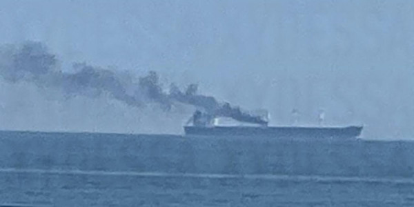 Ukrayna: Rusiya Odessa sahillərində yük gəmisinə zərbə endirib