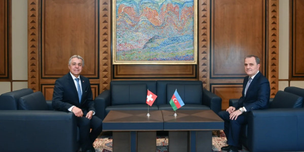 Azərbaycan XİN başçısı ilə ATƏT-in sədri arasında təkbətək görüş başlayıb