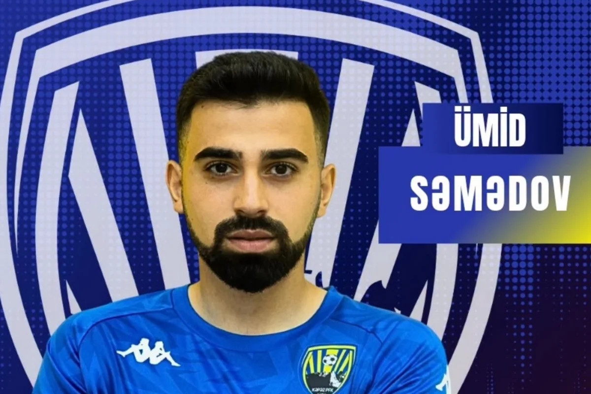 "Kəpəz" futbolçusu Ümid Səmədovla müqaviləni yeniləyib