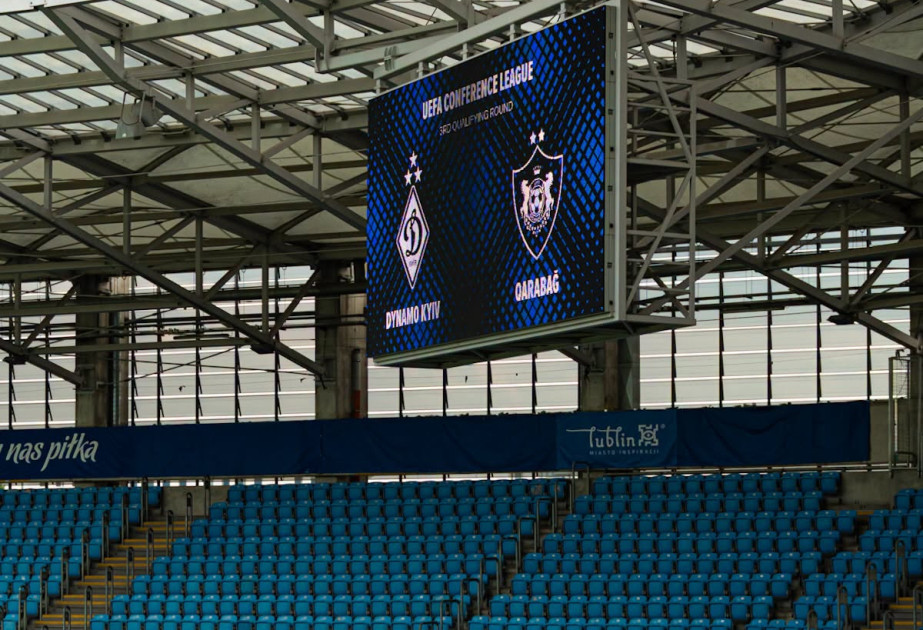 UEFA Konfrans Liqası: "Dinamo" - "Qarabağ" matçı başlayıb