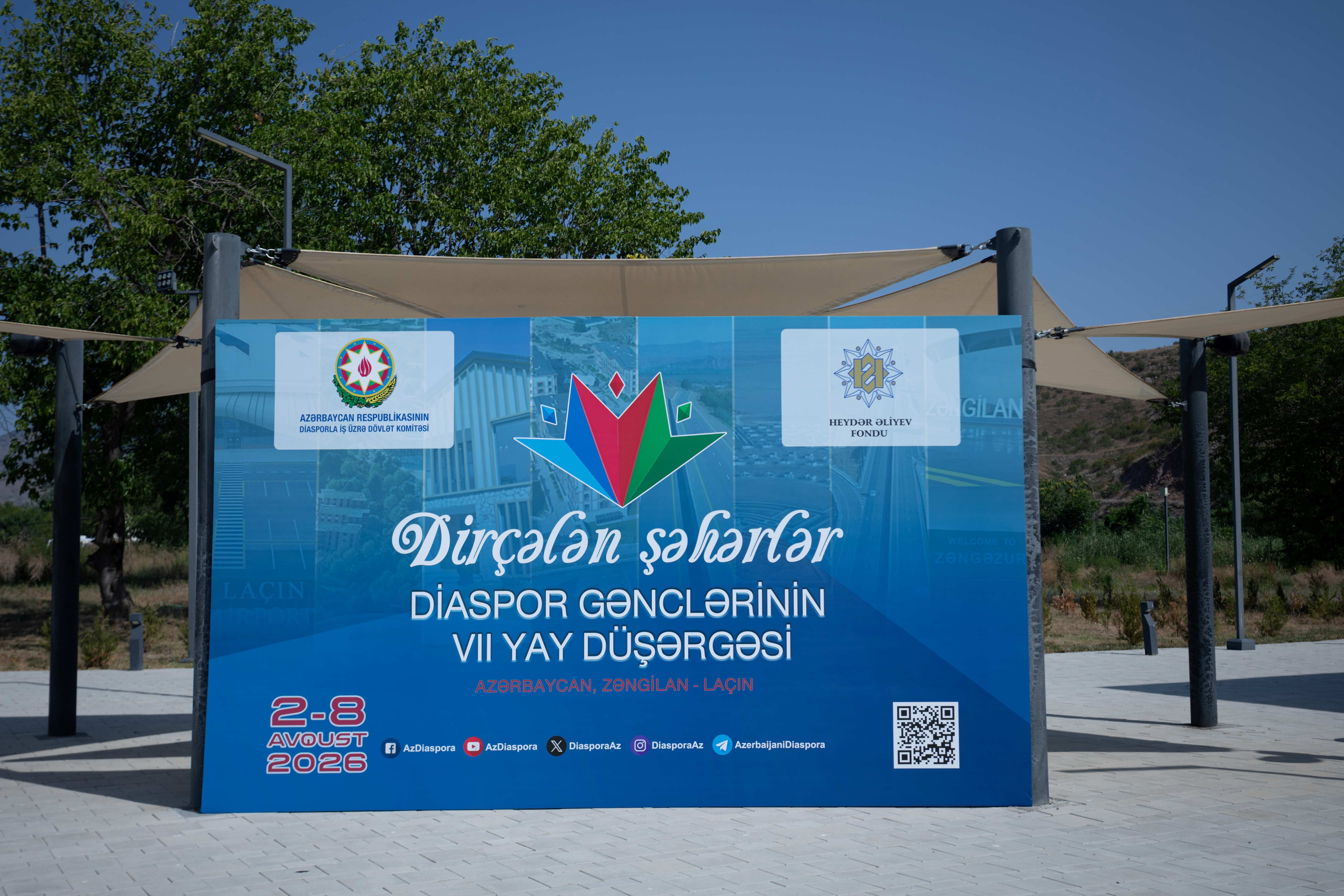 Diasporla İş üzrə Dövlət Komitəsinin şöbə müdirləri düşərgə iştirakçıları ilə görüşüb