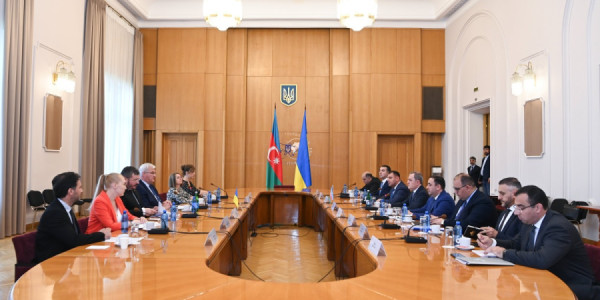 Kiyevdə Azərbaycan və Ukrayna xarici işlər nazirlərinin görüşü olub - YENİLƏNİB
