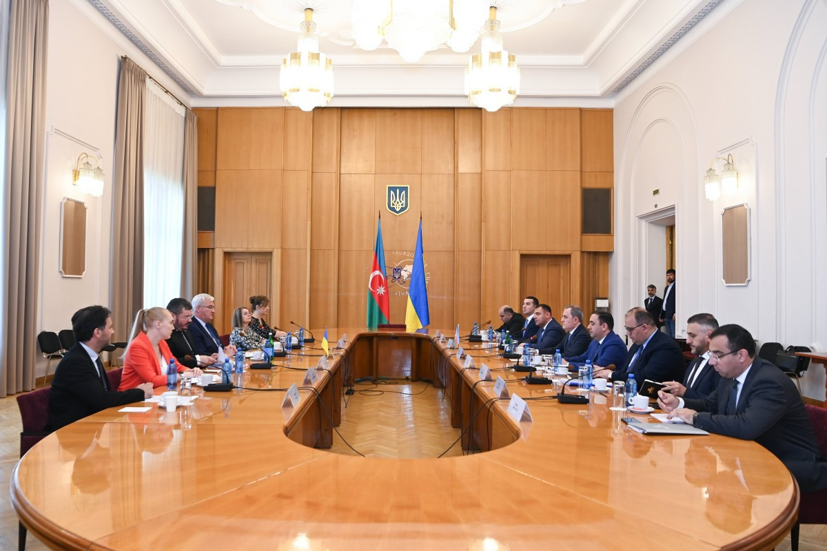 Kiyevdə Azərbaycan və Ukrayna xarici işlər nazirlərinin görüşü olub - YENİLƏNİB