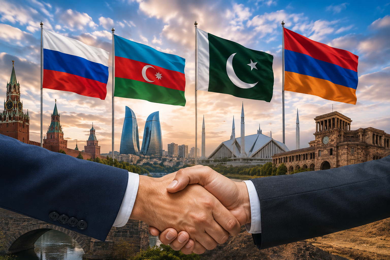 Pakistan Moskva, Bakı və İrəvanla əlaqələri gücləndirmək istəyir