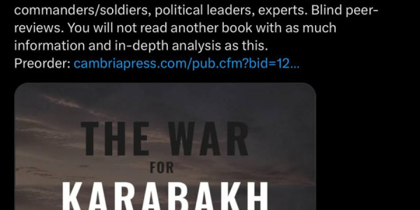 Amerikalı analitik Con Spenser Qarabağ müharibəsi barədə kitab yazıb
