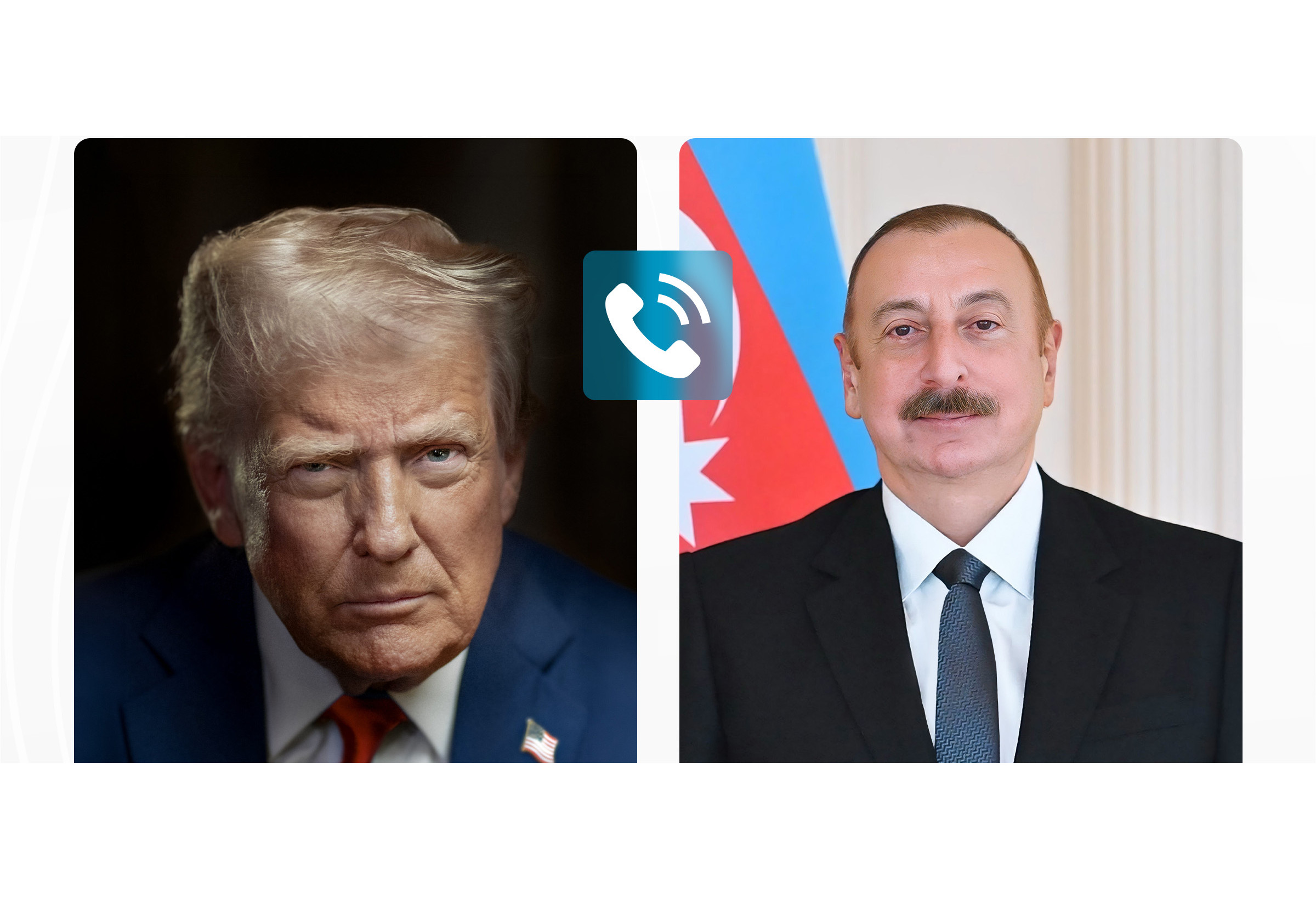 İlham Əliyevlə Donald Tramp arasında telefon danışığı olub