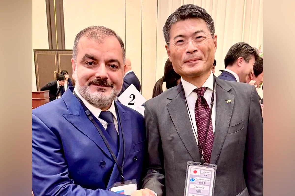 Fərid Talıbov Naqasakinin qubernatoru ilə görüşüb