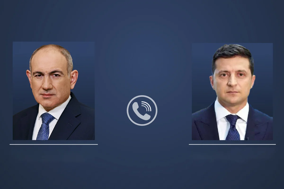Paşinyan və Zelenski regiondakı vəziyyəti müzakirə ediblər