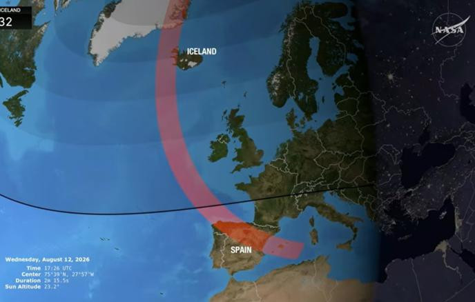 NASA efir zamanı Krımı Rusiya ərazisi kimi göstərib