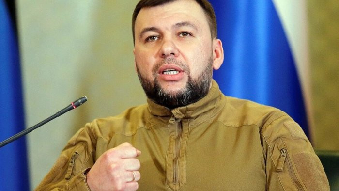 Donetskdə elektrik qatarına zərbə: yaralılar var