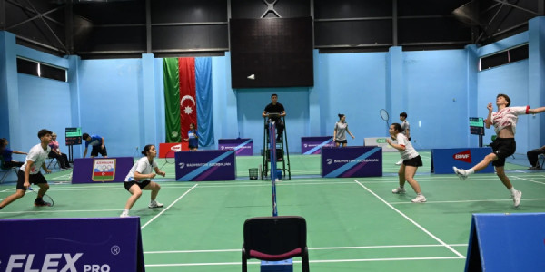 Bakıda beynəlxalq badminton turniri start götürüb