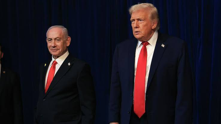 Tramp Netanyahunu açıq dəstəkləməkdən yayınır