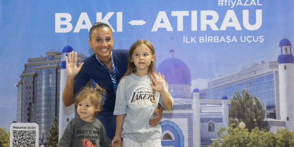Azərbaycan Hava Yolları Atırauya ilk reysini uğurla həyata keçirib