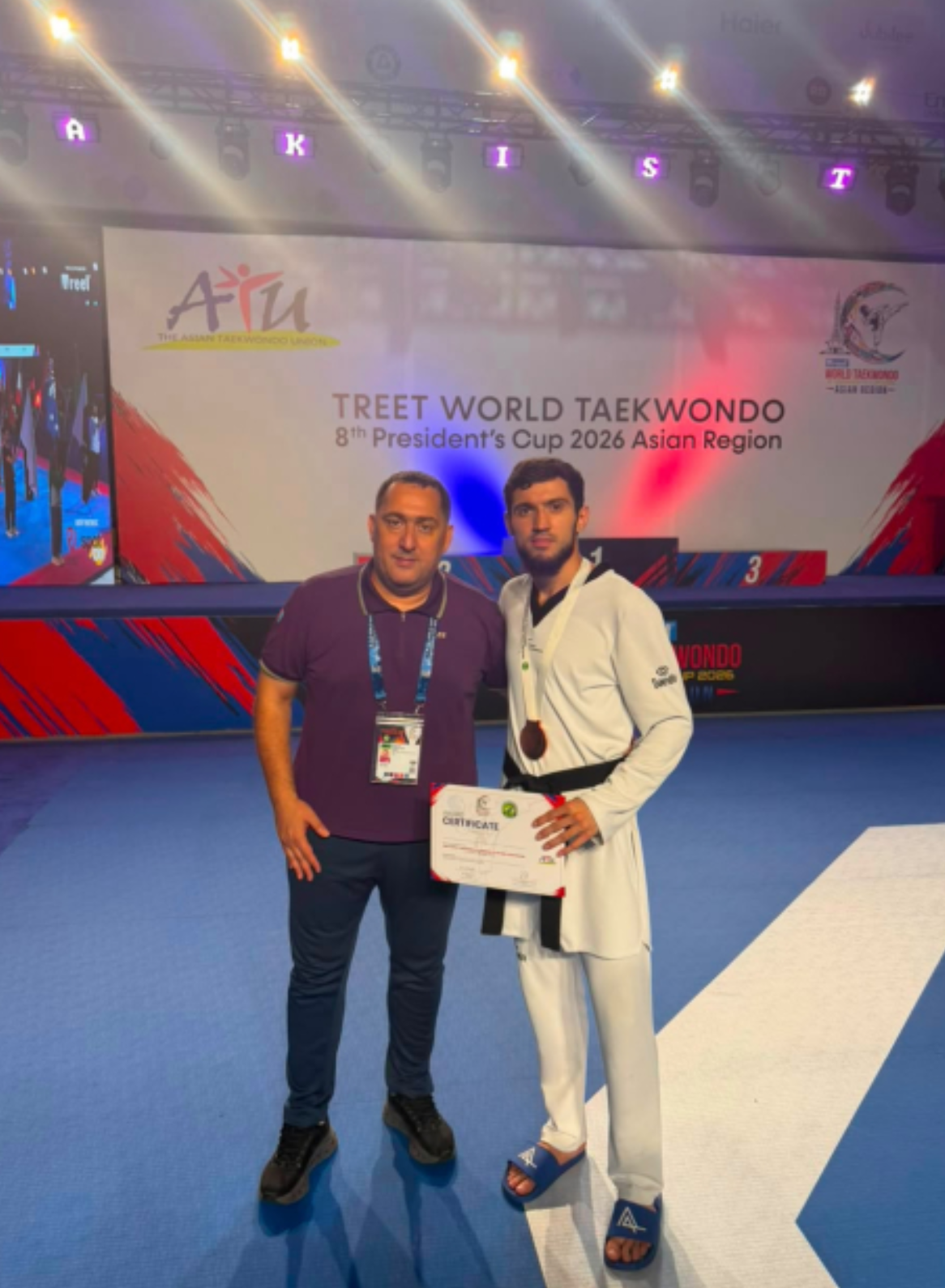 Azərbaycan taekvondoçusu Prezident Kubokunda bürünc medal qazanıb