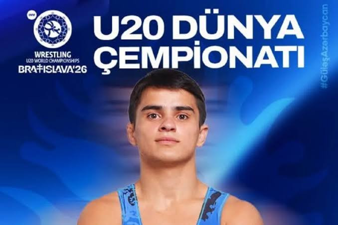 Azərbaycan güləşçisi Ayxan Cavadov U-20 dünya çempionatında qızıl medal qazanıb