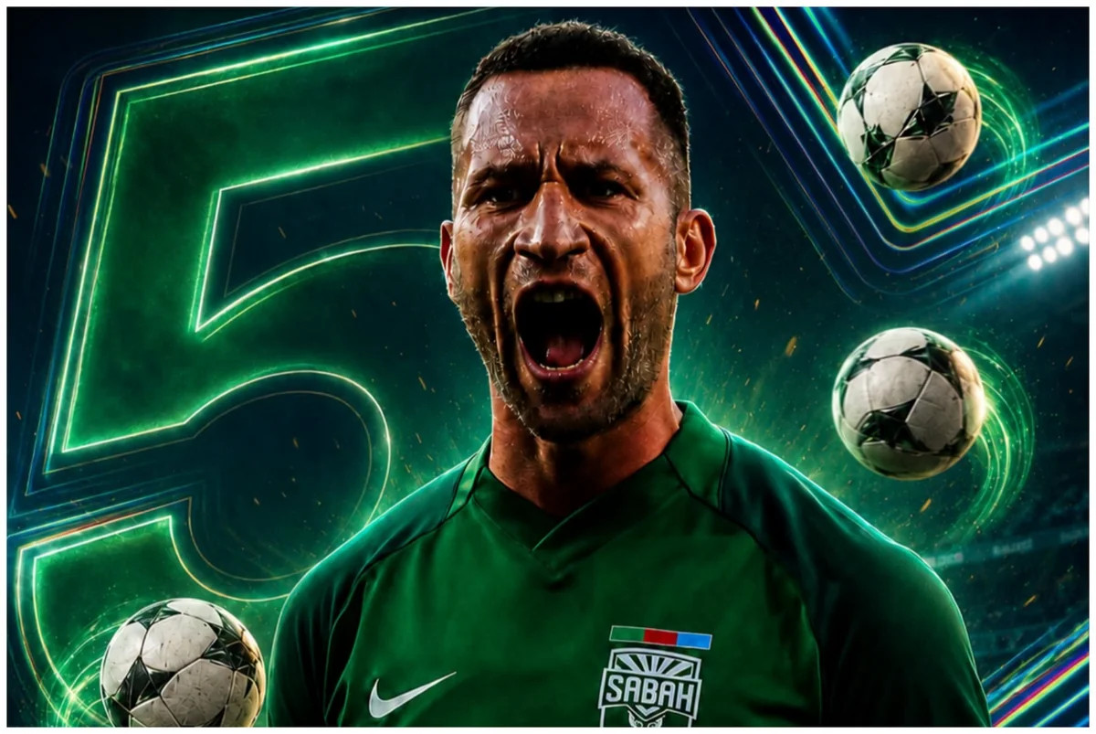 "Sabah"ın futbolçusu Velko Simiç UEFA Çempionlar Liqasında rekorda imza atıb