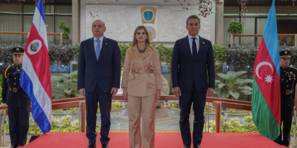 Kosta Rika Azərbaycanla münasibətlərin daha da inkişaf etdirilməsində maraqlıdır