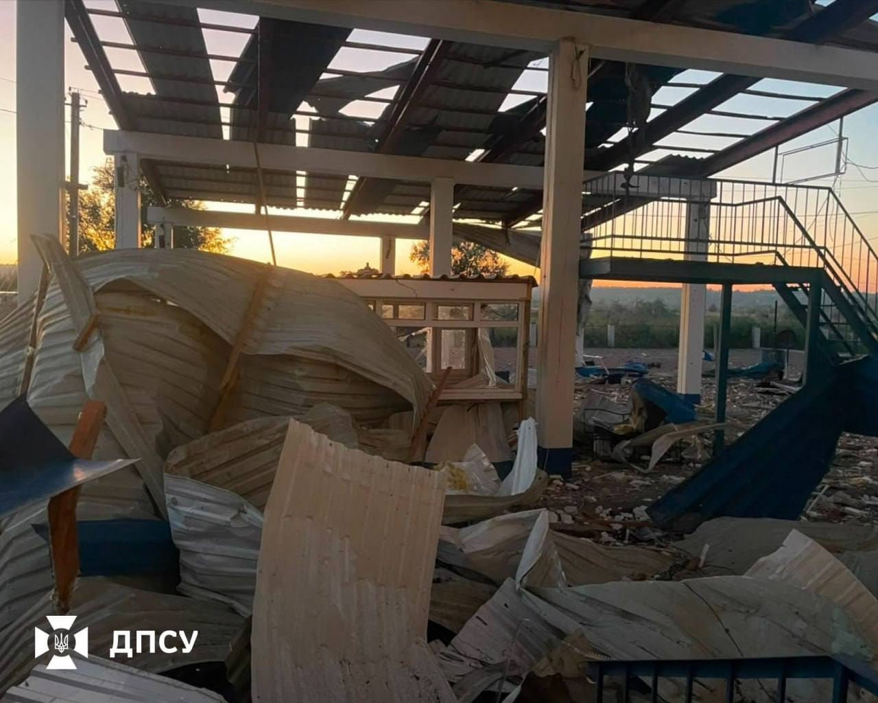 Rusiya Moldova sərhədində keçid məntəqəsinə zərbə endirib