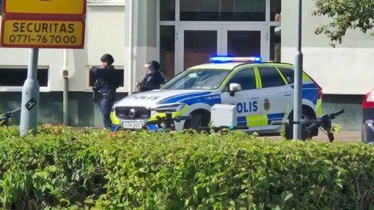 İsveçdə məktəbdə pala ilə silahlanan şəxs iki yeniyetməni yaralayıb