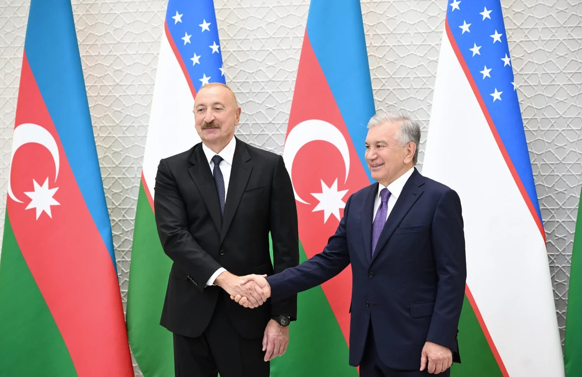 Şavkat Mirziyoyev "Heydər Əliyev" ordeni ilə təltif edilib