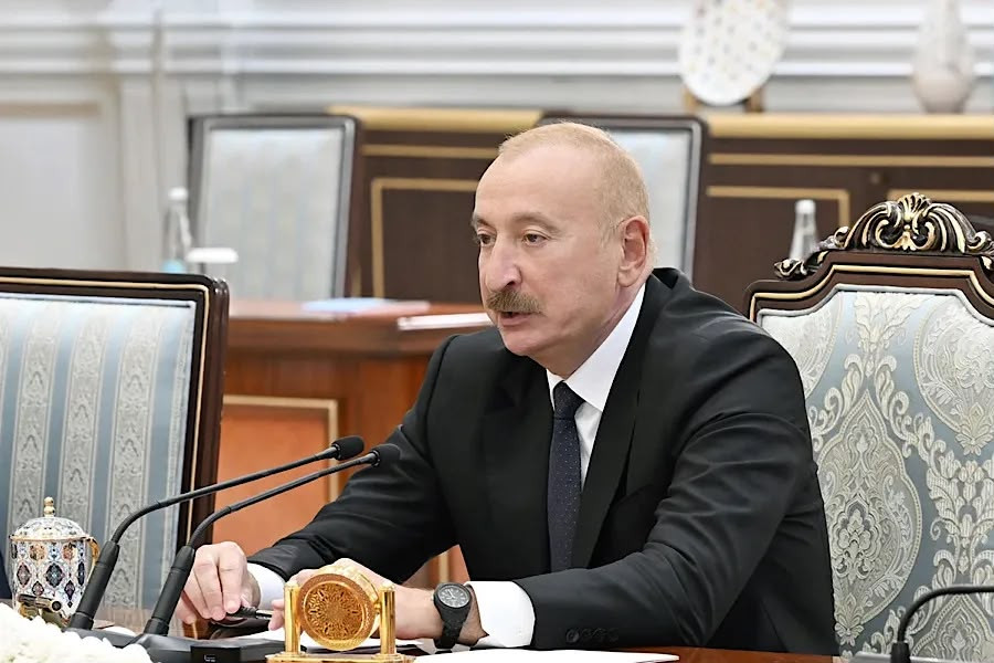 İlham Əliyev Özbəkistanda "Yeni Daşkənd" layihəsi ilə tanış olub