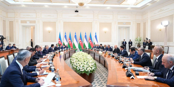 Azərbaycan və Özbəkistan Ali Dövlətlərarası Şuranın 3-cü iclası keçirilib