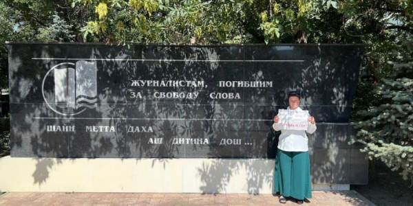 Seda Süleymanovanın dostu Çeçenistanda aksiya zamanı saxlanılıb