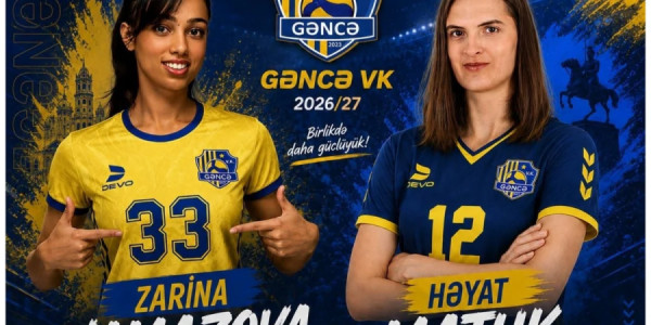 "Gəncə" iki voleybolçu ilə müqavilə bağlayıb
