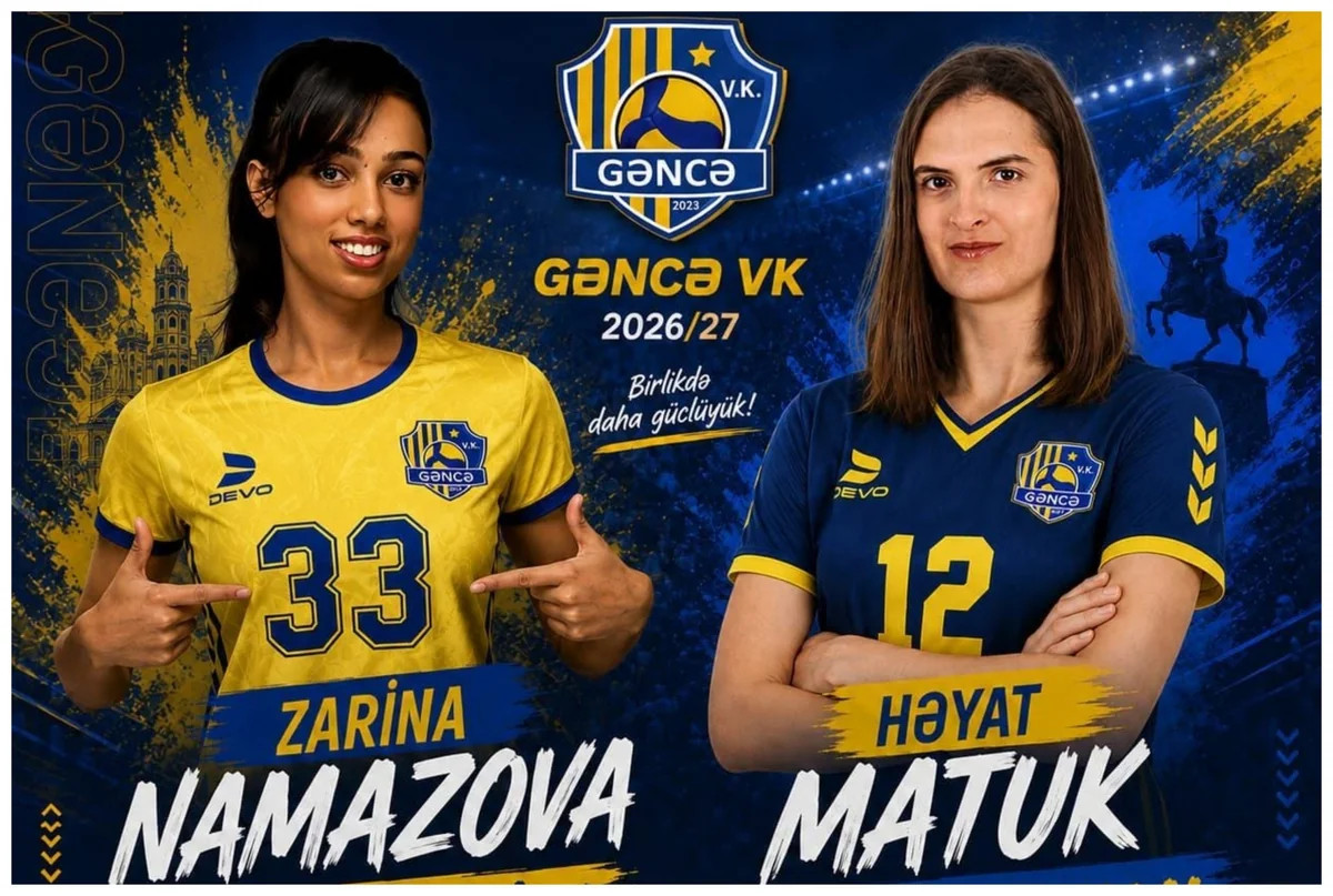"Gəncə" iki voleybolçu ilə müqavilə bağlayıb
