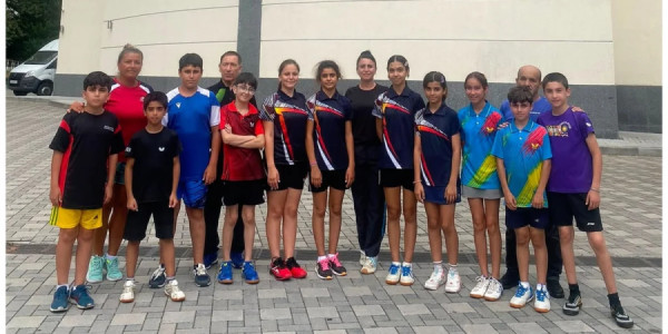 Azərbaycanın yeniyetmə stolüstü tennisçiləri Şəkidə təlim-məşq toplanışındadır