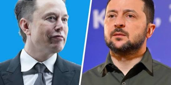 Zelenski Elon Maskı “Azadlıq” ordeni ilə təltif etdi