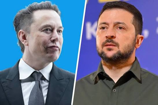 Zelenski Elon Maskı “Azadlıq” ordeni ilə təltif etdi