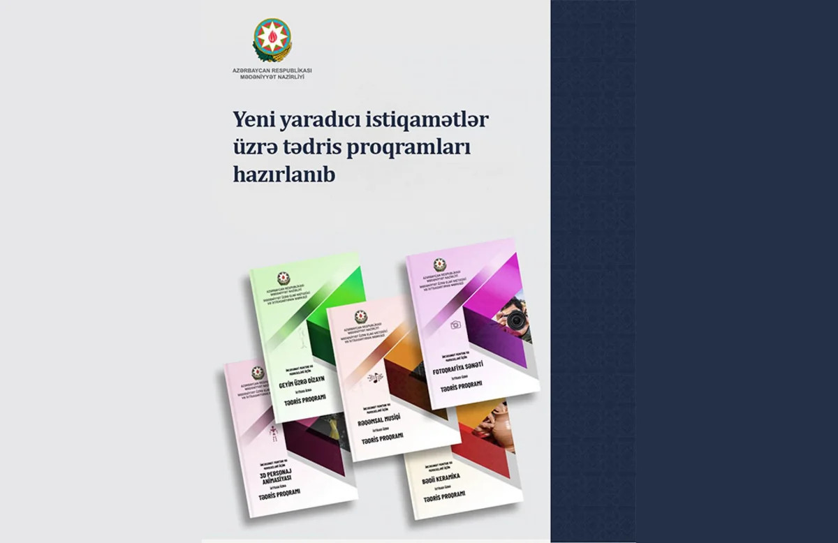 İncəsənət məktəbləri üçün 5 yeni yaradıcı istiqamət üzrə tədris proqramları hazırlanıb