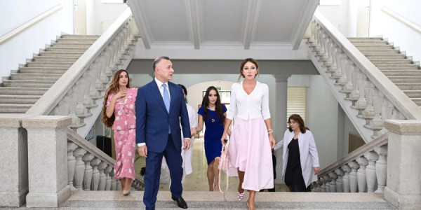 Birinci vitse-prezident Mehriban Əliyeva Elmi-Tədqiqat Pediatriya İnstitutunu ziyarət edib