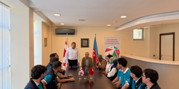 TİKA-nın inkişaf elçiləri Marneulidəki Azərbaycan Evini və GAİM-i ziyarət ediblər