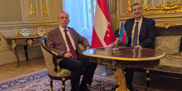Azərbaycan və Türkiyənin Avstriyadakı səfirləri görüşüb